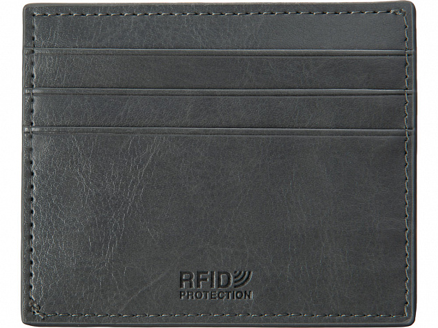 Картхолдер для 6 карт с RFID-защитой «Fabrizio» с логотипом в Санкт-Петербурге заказать по выгодной цене в кибермаркете AvroraStore