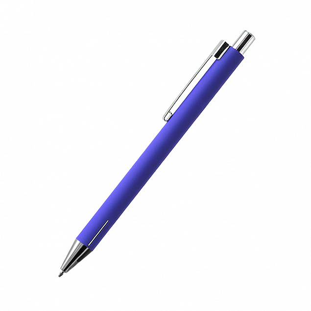 Ручка металлическая Elegant Soft - Синий HH с логотипом в Санкт-Петербурге заказать по выгодной цене в кибермаркете AvroraStore