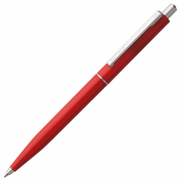 Ручка шариковая Senator Point ver. 2, красная с логотипом в Санкт-Петербурге заказать по выгодной цене в кибермаркете AvroraStore