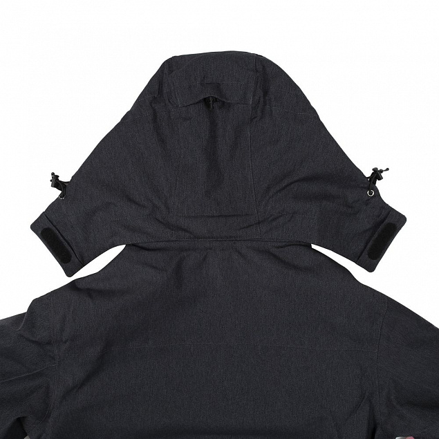 Куртка-трансформер мужская Avalanche, темно-серая с логотипом в Санкт-Петербурге заказать по выгодной цене в кибермаркете AvroraStore