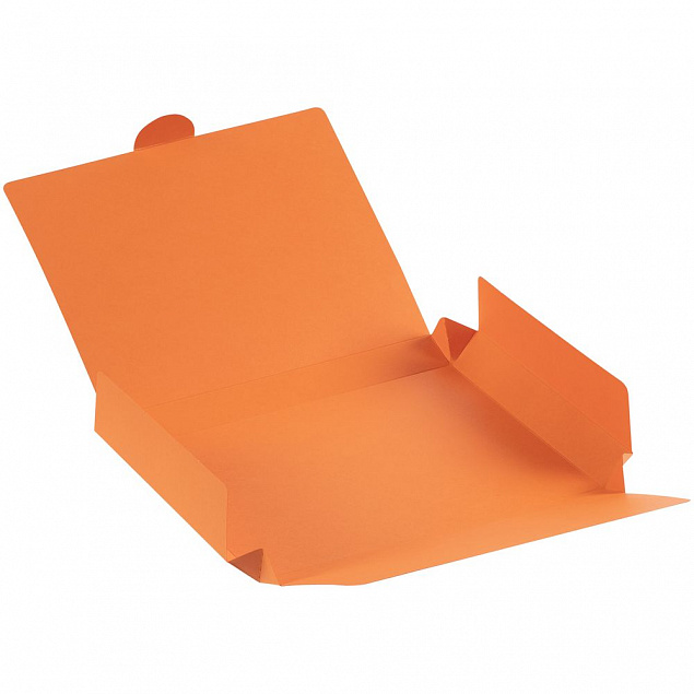 Коробка самосборная Flacky Slim, оранжевая с логотипом в Санкт-Петербурге заказать по выгодной цене в кибермаркете AvroraStore