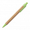 Ручка шариковая YARDEN, зеленый, натуральная пробка, пшеничная солома, ABS пластик, 13,7 см с логотипом в Санкт-Петербурге заказать по выгодной цене в кибермаркете AvroraStore