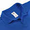 Рубашка поло Safran ярко-синяя с логотипом в Санкт-Петербурге заказать по выгодной цене в кибермаркете AvroraStore