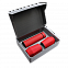 Набор Hot Box E2 софт-тач EDGE CO12s grey (красный) с логотипом в Санкт-Петербурге заказать по выгодной цене в кибермаркете AvroraStore