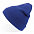 Шапка вязаная  двойная "Wind", с отворотом_темно синий,100% акрил с логотипом в Санкт-Петербурге заказать по выгодной цене в кибермаркете AvroraStore