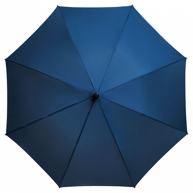 Зонт-трость Magic с проявляющимся рисунком в клетку, темно-синий с логотипом в Санкт-Петербурге заказать по выгодной цене в кибермаркете AvroraStore
