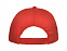 Бейсболка Basica, красный с логотипом в Санкт-Петербурге заказать по выгодной цене в кибермаркете AvroraStore