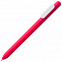 Ручка шариковая Slider, розовая с белым с логотипом в Санкт-Петербурге заказать по выгодной цене в кибермаркете AvroraStore