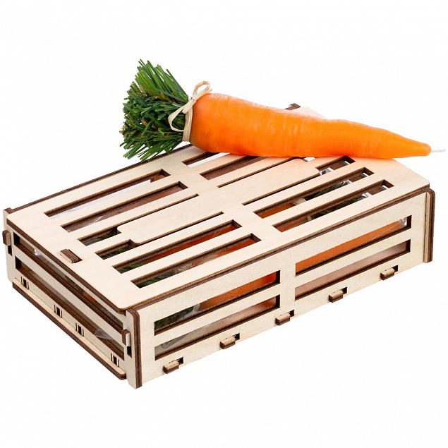 Набор свечей «Ящик морковки» с логотипом в Санкт-Петербурге заказать по выгодной цене в кибермаркете AvroraStore