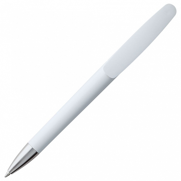 Ручка шариковая Prodir DS3.1 TPC, белая с логотипом в Санкт-Петербурге заказать по выгодной цене в кибермаркете AvroraStore