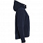Куртка женская Hooded Softshell темно-синяя с логотипом в Санкт-Петербурге заказать по выгодной цене в кибермаркете AvroraStore