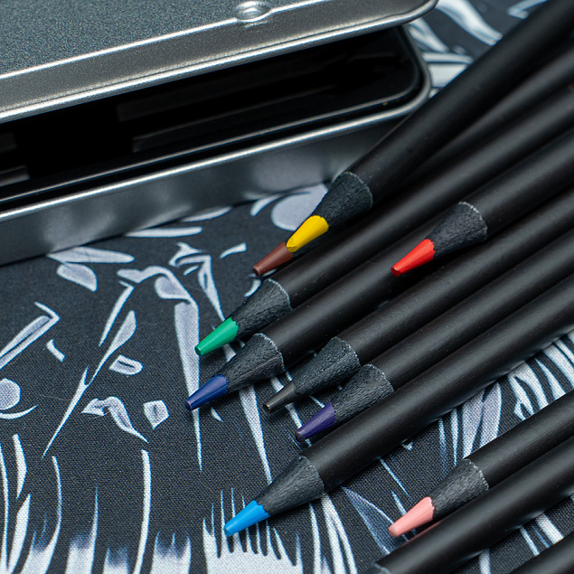 Набор цветных карандашей PROFESSIONAL, 12 цветов с логотипом в Санкт-Петербурге заказать по выгодной цене в кибермаркете AvroraStore