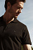 Рубашка поло стретч мужская EAGLE, черная с логотипом в Санкт-Петербурге заказать по выгодной цене в кибермаркете AvroraStore