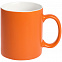 Кружка Promo матовая, оранжевая с логотипом в Санкт-Петербурге заказать по выгодной цене в кибермаркете AvroraStore