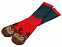 Набор носков с рождественской символикой в мешке мужские, 2 пары, красный с логотипом в Санкт-Петербурге заказать по выгодной цене в кибермаркете AvroraStore