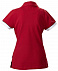 Рубашка поло женская ANTREVILLE, красная с логотипом в Санкт-Петербурге заказать по выгодной цене в кибермаркете AvroraStore