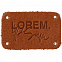 Лейбл кожаный Beta, S, горчичный с логотипом в Санкт-Петербурге заказать по выгодной цене в кибермаркете AvroraStore