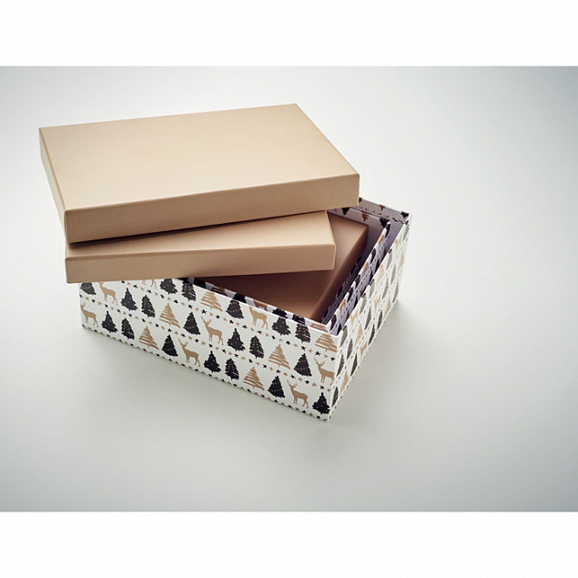 Набор подарочных коробок с логотипом в Санкт-Петербурге заказать по выгодной цене в кибермаркете AvroraStore