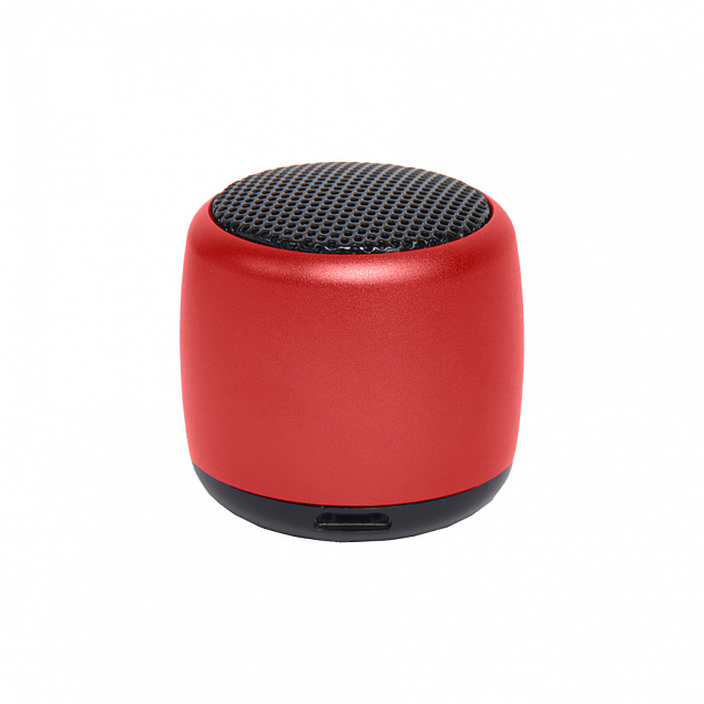 Портативная mini Bluetooth-колонка Sound Burger "Loto" красный с логотипом в Санкт-Петербурге заказать по выгодной цене в кибермаркете AvroraStore