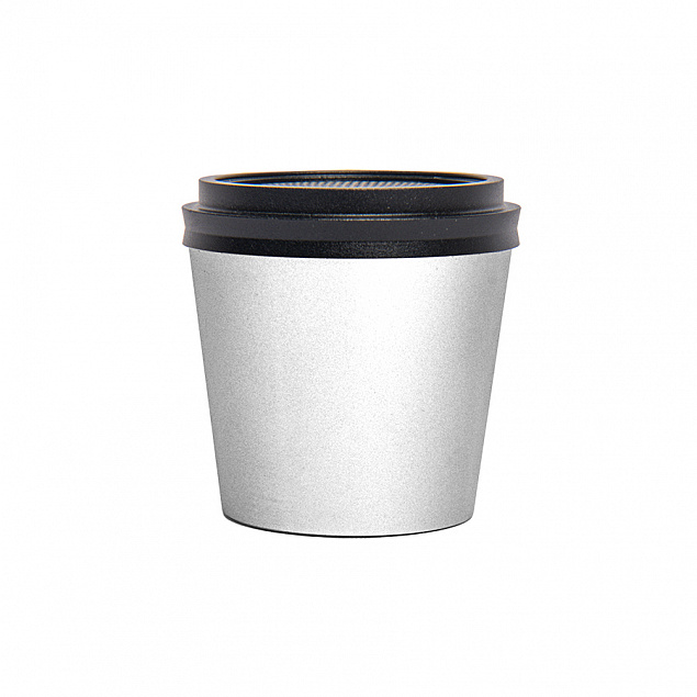 Портативная mini Bluetooth-колонка Sound Burger "Coffee" серебристый с логотипом в Санкт-Петербурге заказать по выгодной цене в кибермаркете AvroraStore