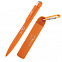 Набор ручка + зарядное устройство 2800 mAh в футляре, оранжевый, покрытие soft touch с логотипом в Санкт-Петербурге заказать по выгодной цене в кибермаркете AvroraStore