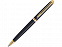 Ручка шариковая Waterman Hemisphere Matt Black GT M, черный матовый/золотистый с логотипом в Санкт-Петербурге заказать по выгодной цене в кибермаркете AvroraStore