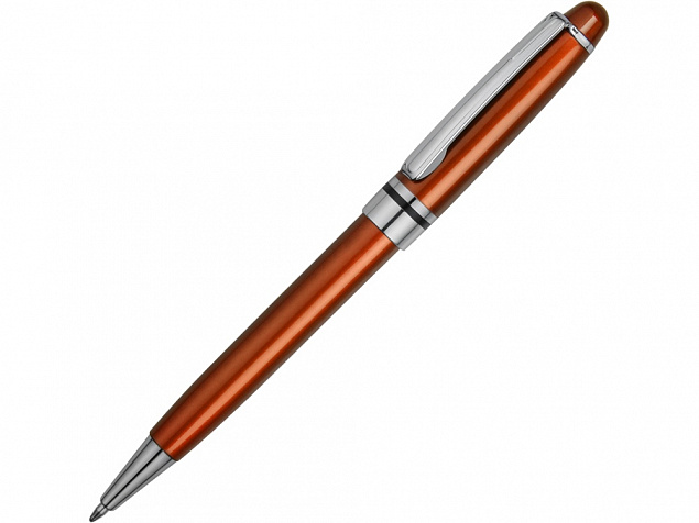 Ручка шариковая Ливорно оранжевый металлик с логотипом в Санкт-Петербурге заказать по выгодной цене в кибермаркете AvroraStore
