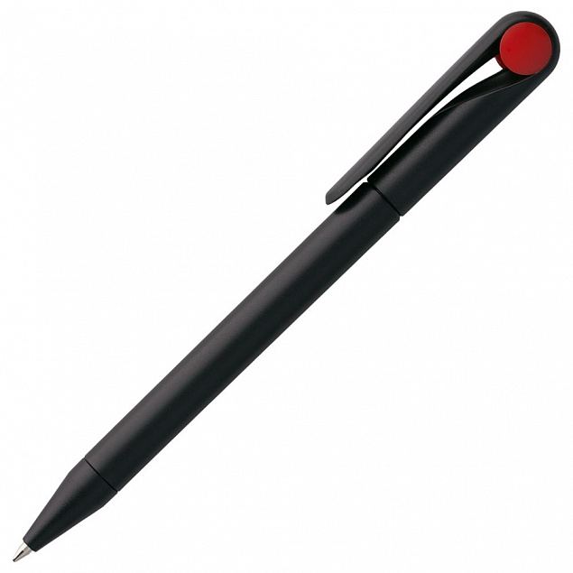 Ручка шариковая Prodir DS1 TMM Dot, черная с красным с логотипом в Санкт-Петербурге заказать по выгодной цене в кибермаркете AvroraStore