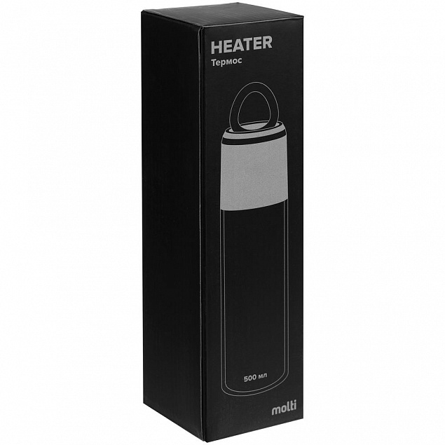 Термос Heater, белый с логотипом в Санкт-Петербурге заказать по выгодной цене в кибермаркете AvroraStore