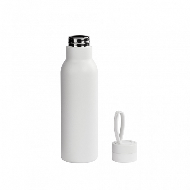 Бутылка для воды "Фитнес", покрытие пудра, 0,7 л. с логотипом в Санкт-Петербурге заказать по выгодной цене в кибермаркете AvroraStore