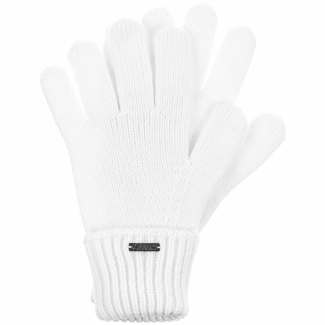 Перчатки Alpine, белые с логотипом в Санкт-Петербурге заказать по выгодной цене в кибермаркете AvroraStore