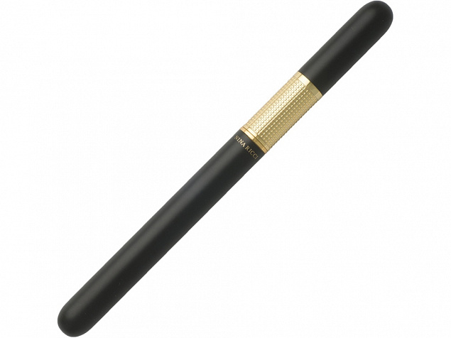 Ручка роллер Maillon Black с логотипом в Санкт-Петербурге заказать по выгодной цене в кибермаркете AvroraStore