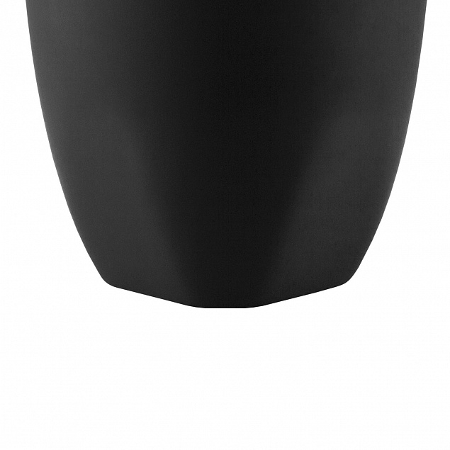 Керамическая кружка Tulip 380 ml, soft-touch, черная с логотипом в Санкт-Петербурге заказать по выгодной цене в кибермаркете AvroraStore
