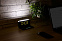Часы настольные с беспроводным зарядным устройством Pitstop, черные с логотипом в Санкт-Петербурге заказать по выгодной цене в кибермаркете AvroraStore