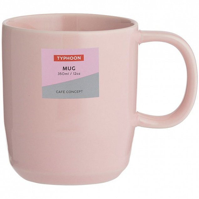 Чашка Cafe Concept, розовая с логотипом в Санкт-Петербурге заказать по выгодной цене в кибермаркете AvroraStore