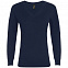 Пуловер женский Glory Women, темно-синий с логотипом в Санкт-Петербурге заказать по выгодной цене в кибермаркете AvroraStore