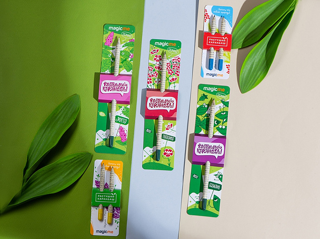 «Растущий карандаш» с семенами гвоздики с логотипом в Санкт-Петербурге заказать по выгодной цене в кибермаркете AvroraStore
