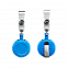 Ретрактор 4hand (голубой) с логотипом в Санкт-Петербурге заказать по выгодной цене в кибермаркете AvroraStore