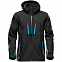 Куртка софтшелл мужская Patrol, черная с синим с логотипом в Санкт-Петербурге заказать по выгодной цене в кибермаркете AvroraStore