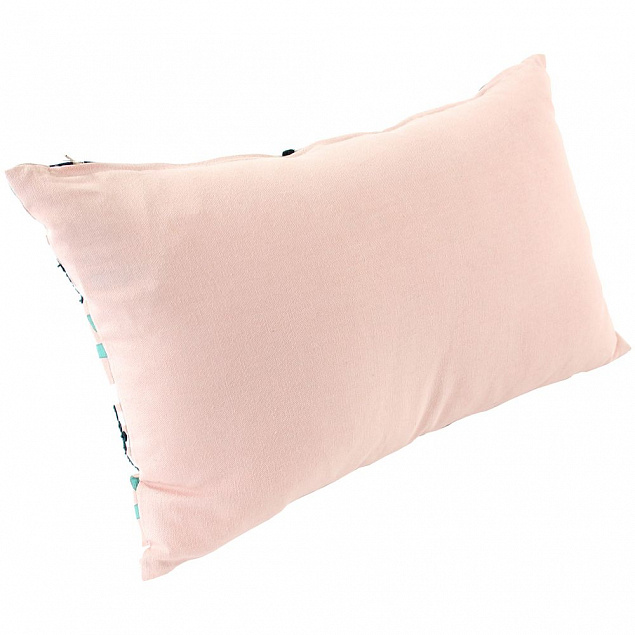 Чехол на подушку Lazy flower, прямоугольный, розовый с логотипом в Санкт-Петербурге заказать по выгодной цене в кибермаркете AvroraStore