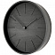 Часы настенные Plato, черное дерево с логотипом в Санкт-Петербурге заказать по выгодной цене в кибермаркете AvroraStore