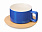 Чайная пара с бамбуковым блюдцем «Sheffield» с логотипом в Санкт-Петербурге заказать по выгодной цене в кибермаркете AvroraStore