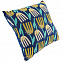 Чехол на подушку Lazy flower, квадратный, темно-синий с логотипом в Санкт-Петербурге заказать по выгодной цене в кибермаркете AvroraStore