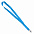 Ланъярд NECK, темно-синий, полиэстер, 2х50 см с логотипом в Санкт-Петербурге заказать по выгодной цене в кибермаркете AvroraStore