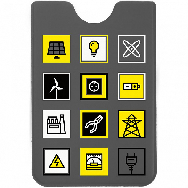 Чехол для карточки Industry, энергетика с логотипом в Санкт-Петербурге заказать по выгодной цене в кибермаркете AvroraStore