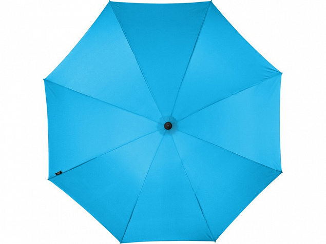 Зонт-трость Halo, механический 30, аква с логотипом в Санкт-Петербурге заказать по выгодной цене в кибермаркете AvroraStore