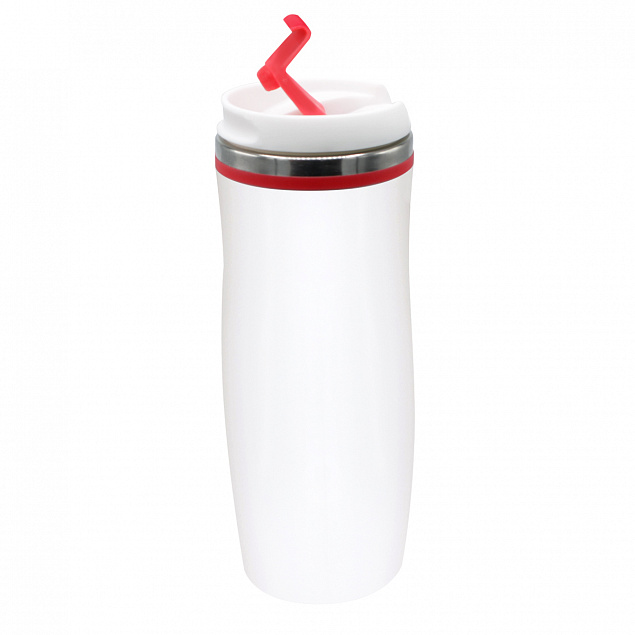 Термокружка Latte - Красный PP с логотипом в Санкт-Петербурге заказать по выгодной цене в кибермаркете AvroraStore