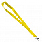 Ланъярд NECK, желтый, полиэстер, 2х50 см с логотипом в Санкт-Петербурге заказать по выгодной цене в кибермаркете AvroraStore