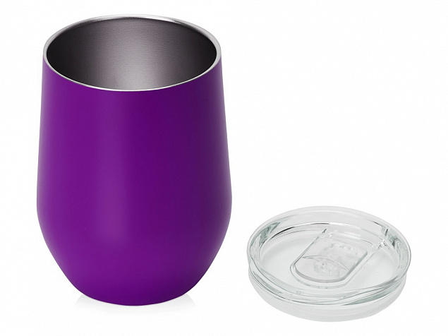 Вакуумная термокружка Sense, фиолетовый с логотипом в Санкт-Петербурге заказать по выгодной цене в кибермаркете AvroraStore