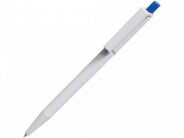 Ручка пластиковая шариковая Xelo White с логотипом в Санкт-Петербурге заказать по выгодной цене в кибермаркете AvroraStore